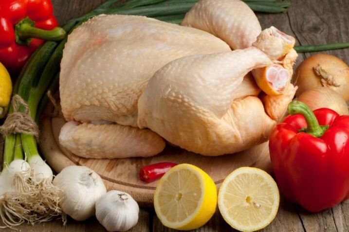 Κοτόπουλο και λαχανικά για την προστατίτιδα
